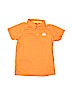 Reebok 100% Polyester Orange Short Sleeve Polo Size 7 - 8 - photo 1