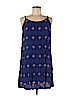 Mossimo Supply Co. 100% Rayon Blue Casual Dress Size M - photo 1