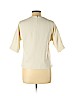 Worth New York Ivory Short Sleeve Blouse Size 6 - photo 2