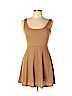Forever 21 Tan Casual Dress Size L - photo 1