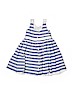 Tahari Stripes Blue Dress Size 4T - photo 2