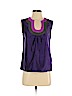 Banana Republic Factory Store Purple Short Sleeve Blouse Size S (petite) - photo 1
