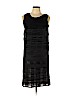 ROCHAS 100% Silk Black Casual Dress Size EU 40 / US 10 - photo 1