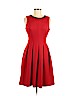 Karl Lagerfeld Paris Red Cocktail Dress Size 6 - photo 1