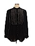 Sutton Studio Brown Long Sleeve Blouse Size 1X - photo 1