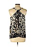 Robert Rodriguez 100% Silk Black Sleeveless Silk Top Size 6 - photo 2