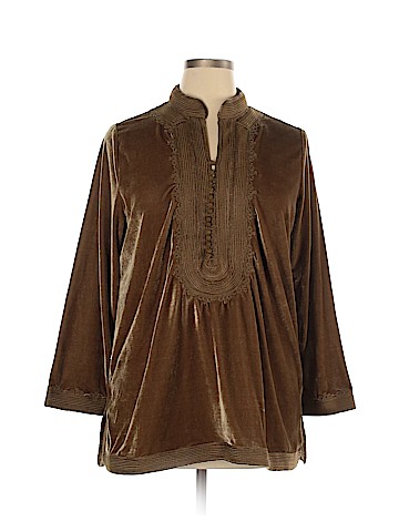 Soft Surroundings Long Sleeve Blouse (view 1)