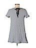 Ann Taylor LOFT Gray Casual Dress Size XS (petite) - photo 2