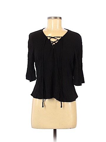 Mossimo Short Sleeve Blouse (view 1)
