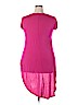 Ambiance Apparel 100% Rayon Pink Short Sleeve Top Size 2X - photo 2