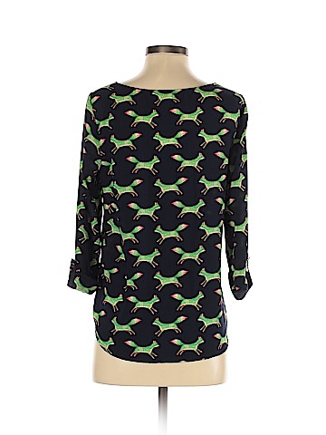 Pink Owl 3/4 Sleeve Blouse (view 2)