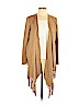 Say What? 100% Polyester Tan Cardigan Size L - photo 1