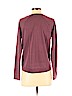Mudd Burgundy Long Sleeve Top Size XXS - photo 2