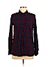 Thread & Supply 100% Rayon Burgundy Long Sleeve Button-Down Shirt Size M - photo 1