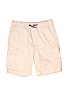 Old Navy 100% Cotton Solid Ivory Cargo Shorts Size 6 - 7 - photo 1