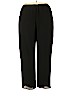 Studio I 100% Polyester Black Dress Pants Size 22 - photo 2
