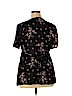 Robbie Bee 100% Rayon Black Short Sleeve Blouse Size 16 - photo 2