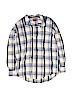 Gap Kids 100% Cotton Blue Long Sleeve Button-Down Shirt Size 8 - photo 1