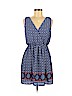 One Clothing 100% Polyester Blue Casual Dress Size M - photo 1