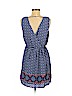 One Clothing 100% Polyester Blue Casual Dress Size M - photo 2