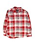 Gap Kids 100% Cotton Red Long Sleeve Button-Down Shirt Size 8 - photo 1