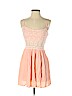 Topshop 100% Viscose Pink Cocktail Dress Size 4 - photo 1