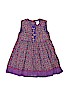 Cornelloki 100% Cotton Floral Purple Dress 9-12 MO / 12 MO - photo 1