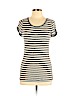 BCBGMAXAZRIA Gray Short Sleeve T-Shirt Size L - photo 1