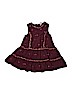 Gymboree 100% Cotton Solid Burgundy Dress Size 5T - photo 1