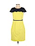 Belle Badgley Mischka Yellow Cocktail Dress Size 4 - photo 1