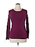 Felina Purple Long Sleeve Top Size XL - photo 1