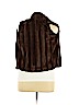 Pinc Premium 100% Polyester Brown Faux Fur Jacket Size XL - photo 2