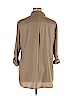 Chico's 100% Polyester Tan Long Sleeve Blouse Size XL (3) - photo 2