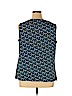 Gloria Vanderbilt Blue Short Sleeve Top Size 14 - 16 - photo 2