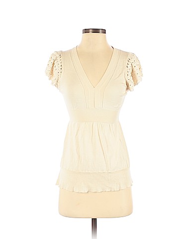 BCBGMAXAZRIA Short Sleeve Top (view 1)