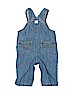 The Children's Place 100% Cotton Blue Overalls Size 6-9 mo - photo 2