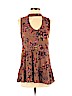 Mossimo Supply Co. 100% Rayon Brown Sleeveless Blouse Size S - photo 1