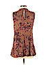 Mossimo Supply Co. 100% Rayon Brown Sleeveless Blouse Size S - photo 2