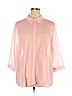 Susan Graver 100% Polyester Pink 3/4 Sleeve Blouse Size XL - photo 1
