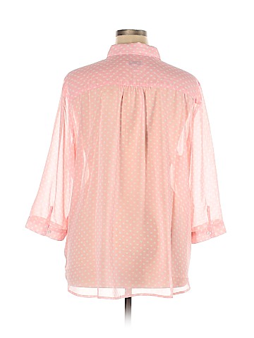 Susan Graver 3/4 Sleeve Blouse (view 2)