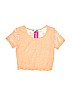 Diva Orange Short Sleeve Blouse Size S (youth) - photo 1