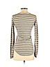 Derek Heart Tan Long Sleeve Top Size S - photo 2
