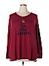 Sonoma Goods for Life Red Long Sleeve Top Size 2X - photo 1