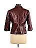 June 100% Leather Burgundy Leather Jacket Size L - photo 2