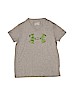 Heat Gear by Under Armour 100% Polyester Gray Active T-Shirt Size M (youth) - photo 1