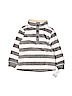 Carter's 100% Polyester Stripes Gray Fleece Jacket Size 3T - photo 1