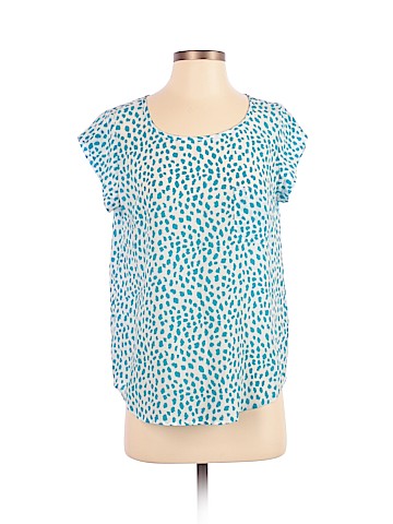 Joie Short Sleeve Silk Top (view 1)