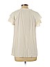 Nike 100% Polyester Ivory Short Sleeve Blouse Size L - photo 2