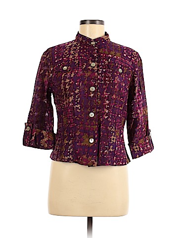 Ruby Rd. 3/4 Sleeve Button-Down Shirt (view 1)