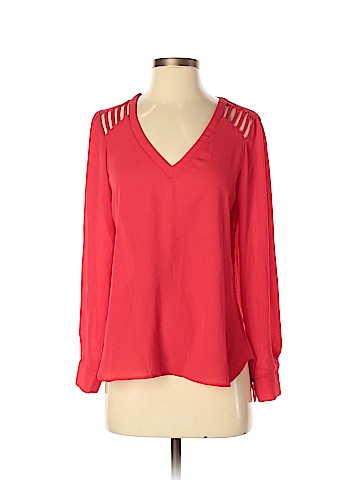 Lily White Long Sleeve Blouse (view 1)